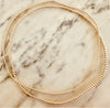 2mm Beaded Stretch Necklace