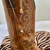 "Cowgirl Hat" Necklace