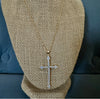 CZ Cross Necklace