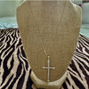 CZ Cross Necklace