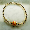 4mm Beaded Sports Bracelet