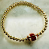 4mm Beaded Sports Bracelet