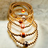 4mm Beaded Sports Bracelet