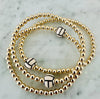 4mm Beaded Sports Bracelet