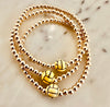 4mm Beaded Sports Bracelet