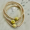 4mm Beaded Sports Bracelet