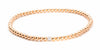 14 Kt Rose Gold Filled Beaded Stretch Bracelet