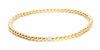 14 Kt Yellow Gold Filled Beaded Stretch Bracelet