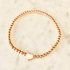 4mm Beaded Bracelet Adorned with One Heart Bead