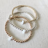 3mm Bead Stretch Bracelet with Opal Hamsa Bead