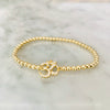 3mm Beaded "OHM" Bracelet