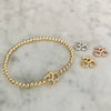 3mm Beaded "OHM" Bracelet