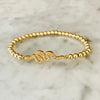 4mm Beaded "SNAKE" Bracelet