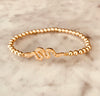 4mm Beaded "SNAKE" Bracelet