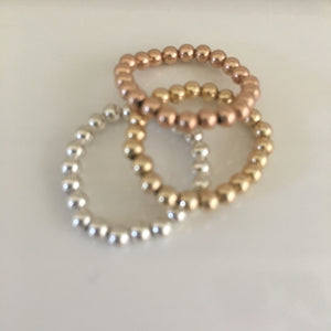 Beaded Stackable Ring