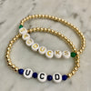 4mm Bead Stretch Word/Name Bracelet