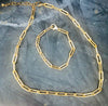 "Paper Clip Link" Necklace
