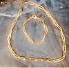 "Paper Clip Link" Necklace
