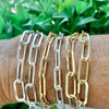 "Paper Clip Link" Bracelet