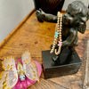 4mm Bead Stretch Bracelet with Enamel Butterfly Bead