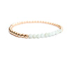 4mm Beaded Bracelets with Amazonite Gemstones