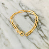 "Paper Clip Link" Bracelet